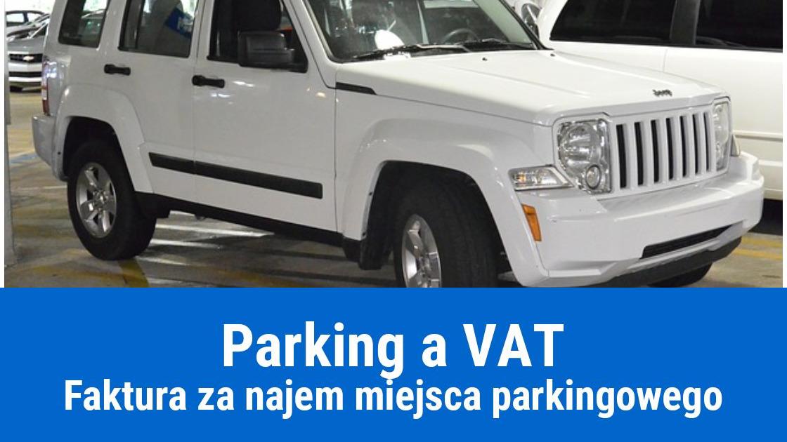 Odliczenie VAT za parking