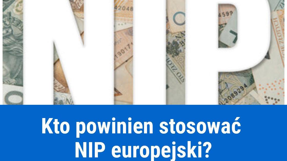 NIP europejski na fakturze