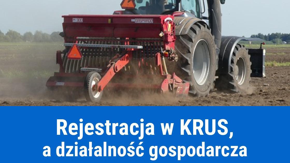 Rejestracja w KRUS