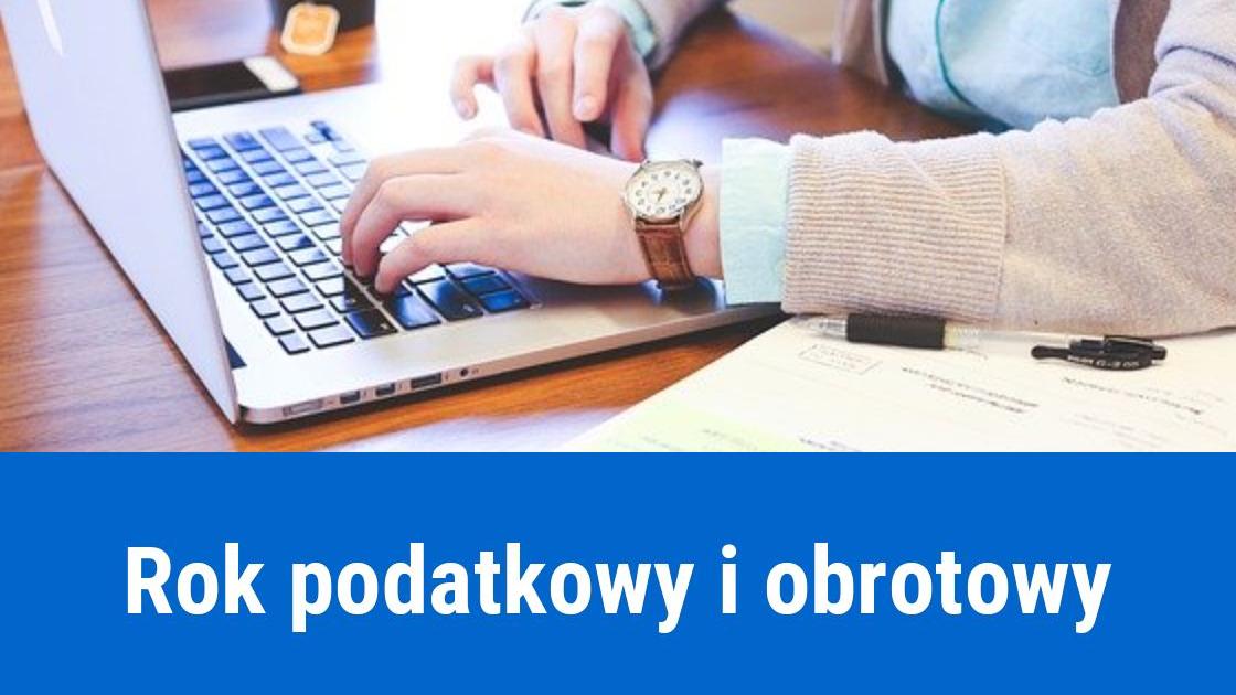 Rok Podatkowy I Rok Obrotowy