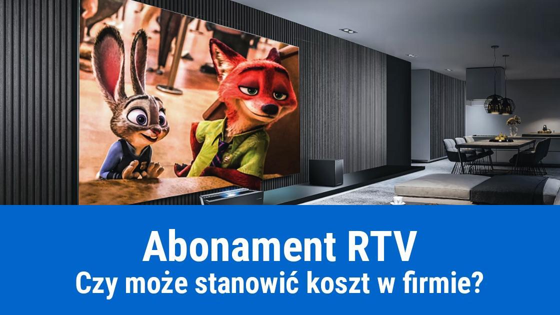 Abonament RTV w kosztach firmy