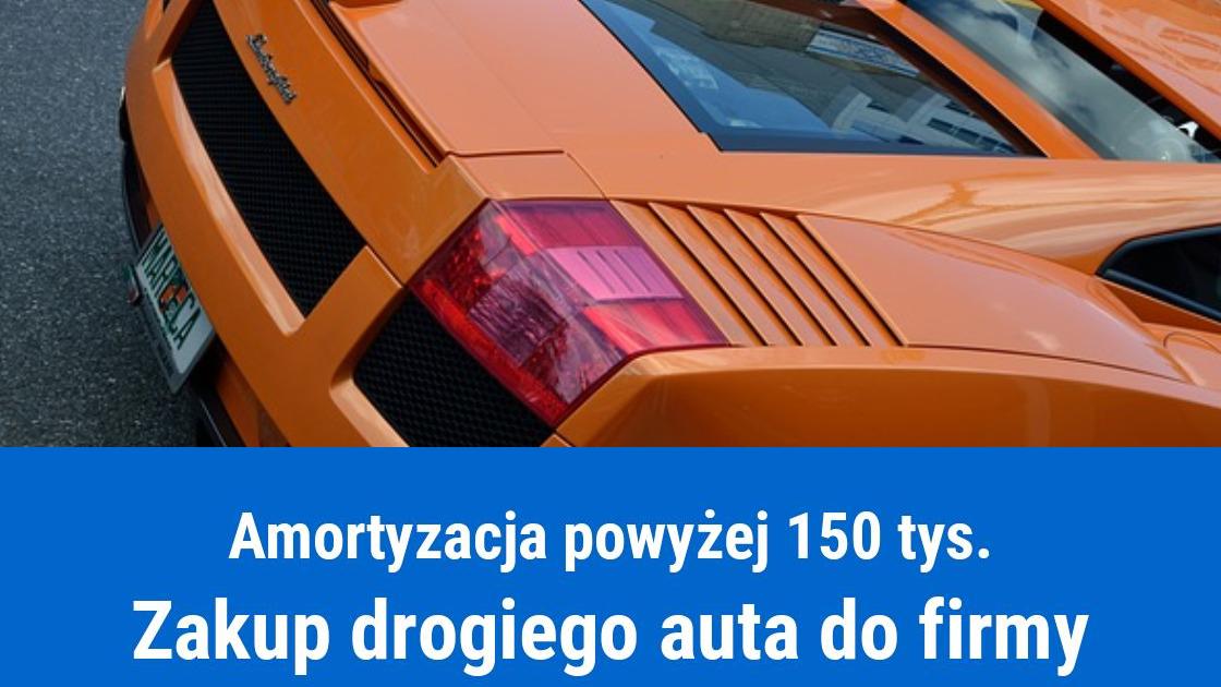 Amortyzacja samochodu powyżej 150 tys.