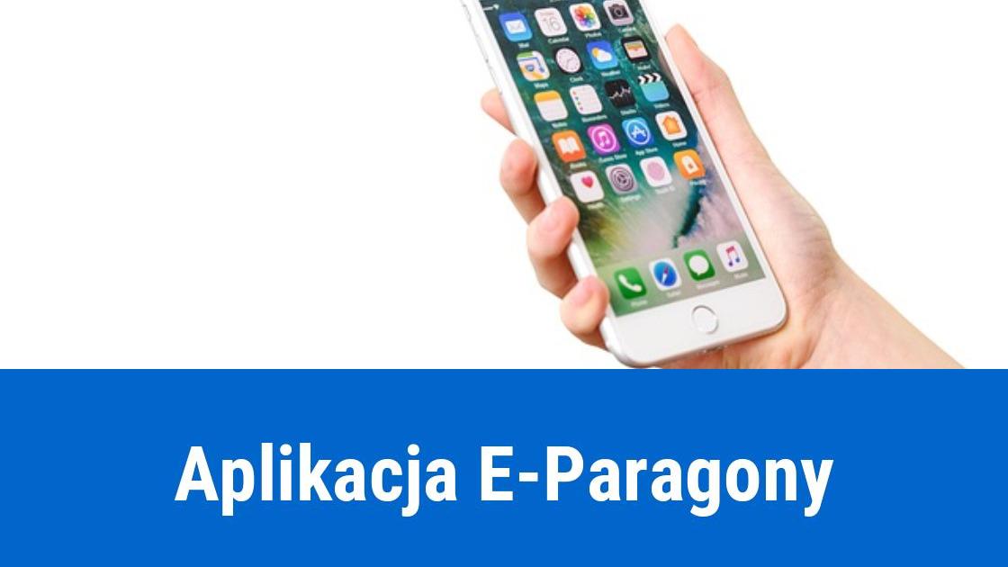 Aplikacja e-paragony na telefon