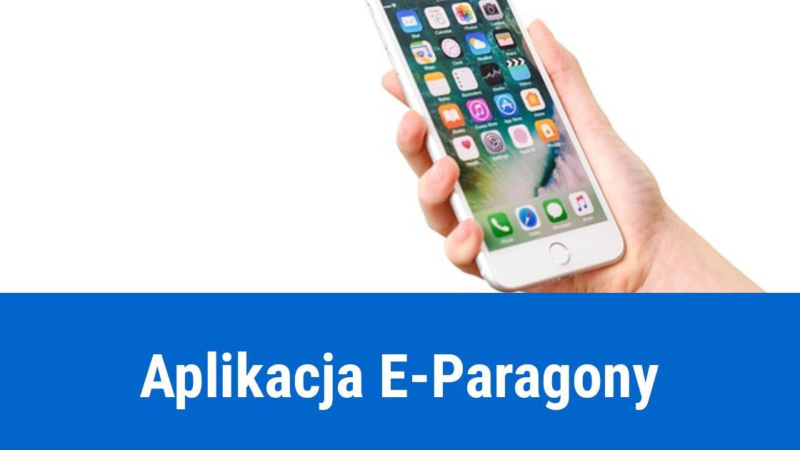 Aplikacja e-paragony na telefon