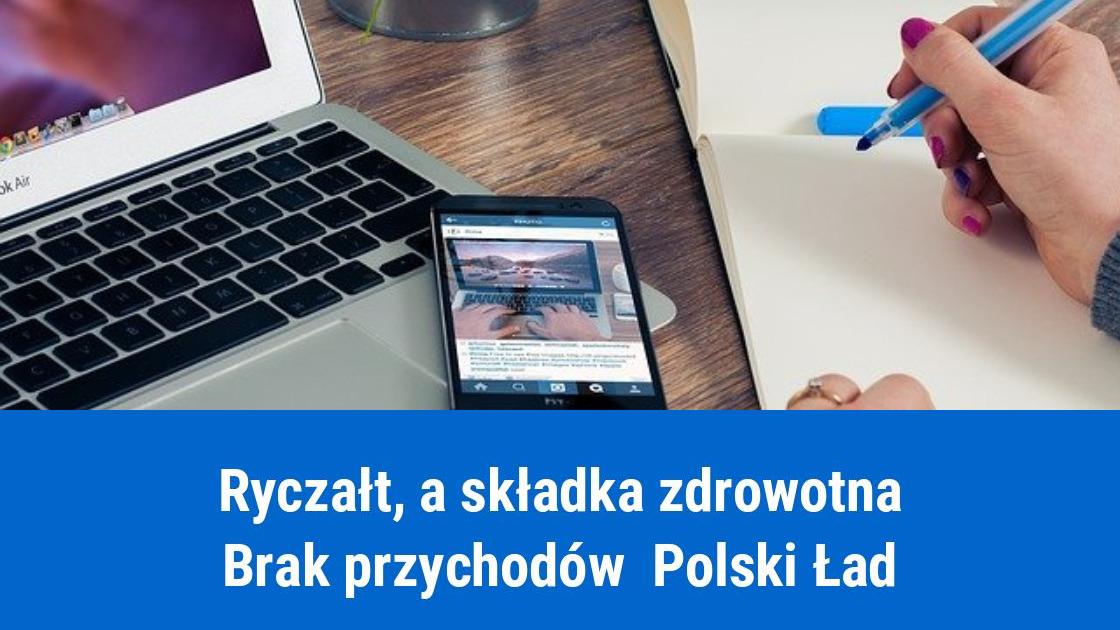 Brak przychodów na ryczałcie, a składka zdrowotna