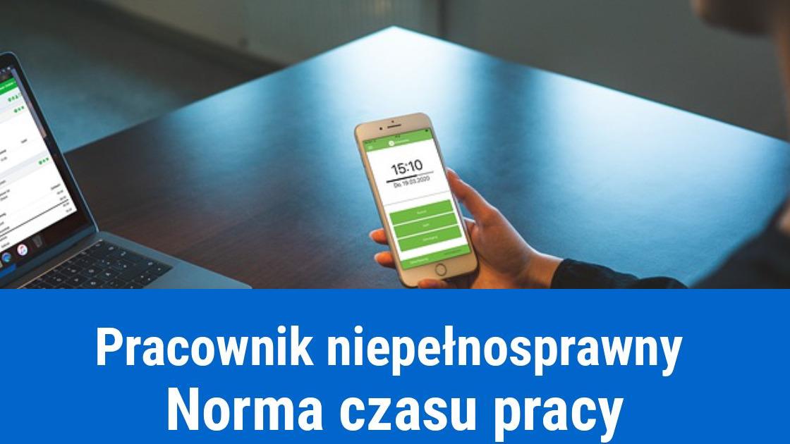 Czas pracy niepełnosprawnych pracowników