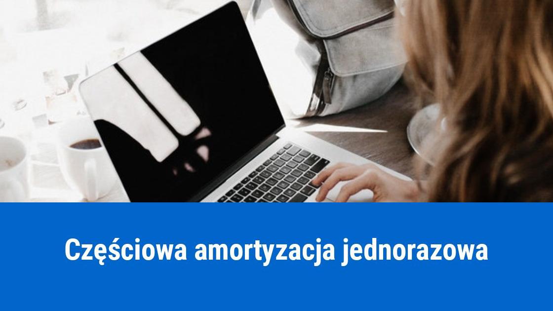 Częściowa amortyzacja jednorazowa