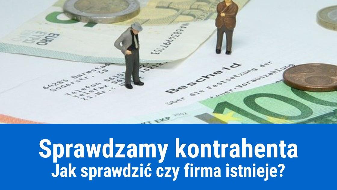 Jak sprawdzić czy firma istnieje?