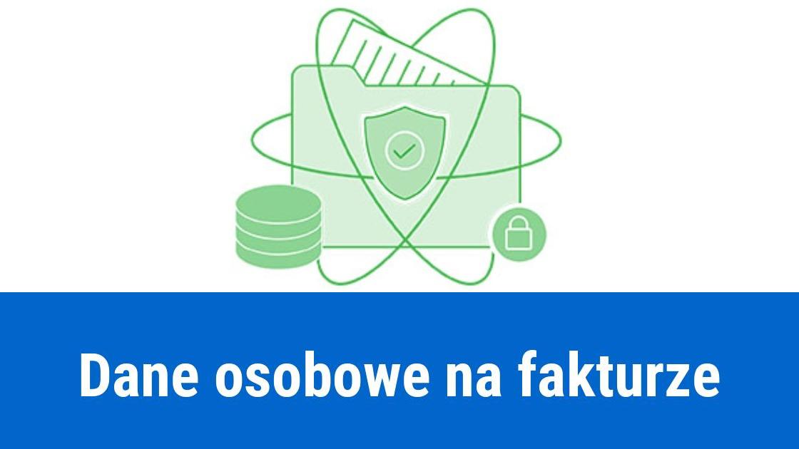 Dane osobowe na fakturze