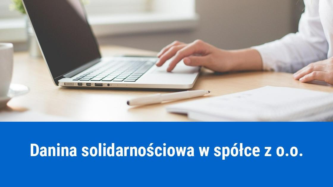 danina solidarnosciowa w spolce z o o