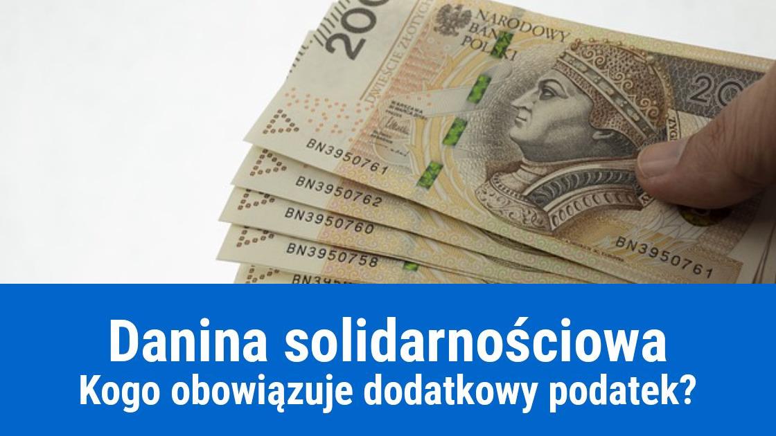 Kogo obowiązuje danina solidarnościowa?