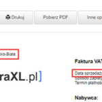 Data wystawienia a data sprzedaży na fakturze