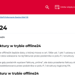 Data wystawienia faktury w KSeF, termin płatności, a tryb offline