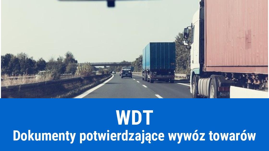 Dokumenty potwierdzające WDT