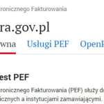 E-faktury w zamówieniach publicznych