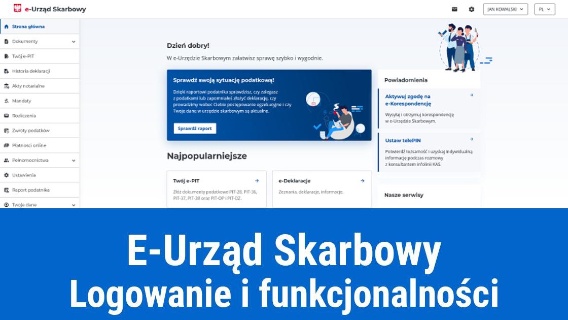 E-Urząd Skarbowy, jak się zalogować i skorzystać?