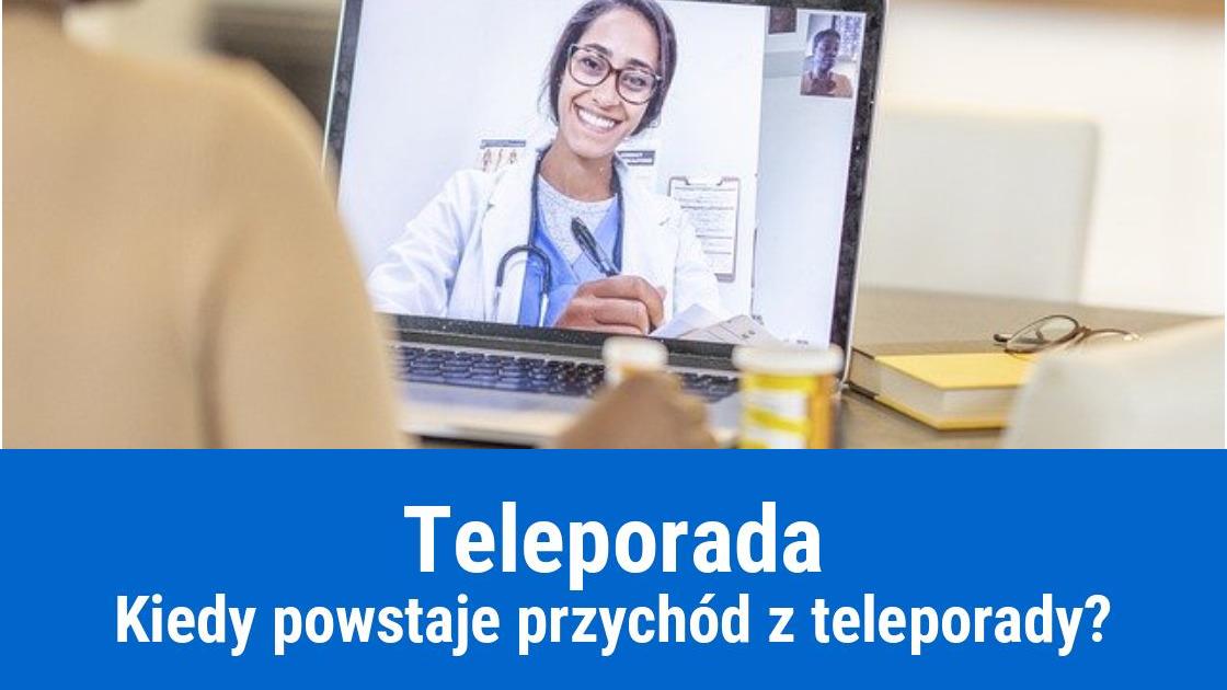 Ewidencja przychodów z teleporady lekarza