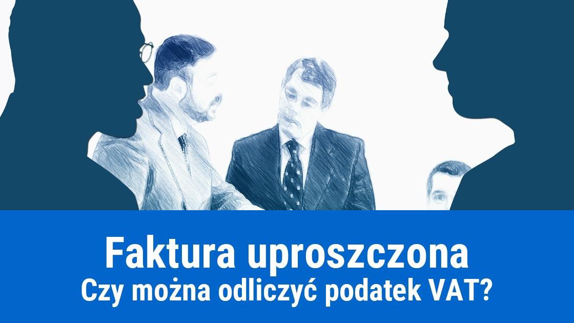 Jak odliczyć VAT z faktury uproszczonej?