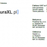 Faktura uproszczona online