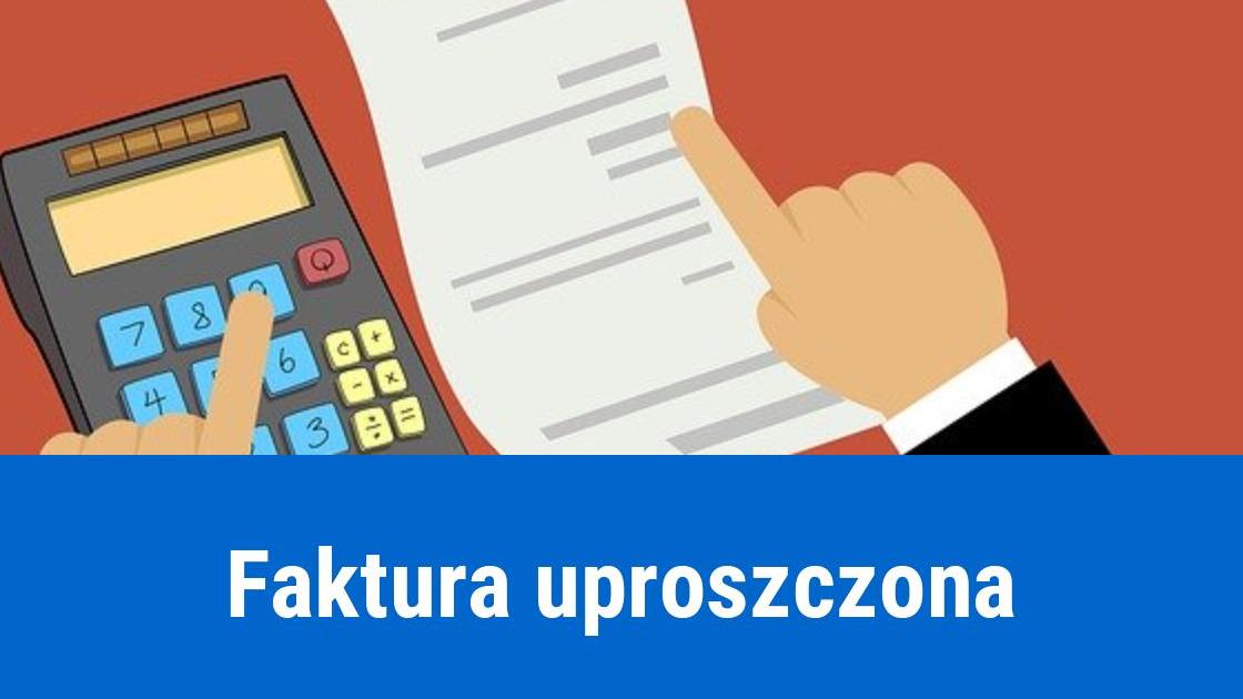 Faktura uproszczona