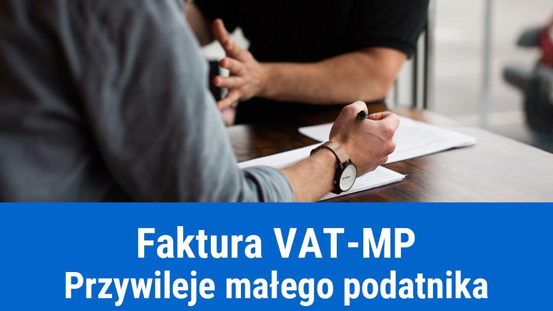 Faktura VAT-MP mały podatnik