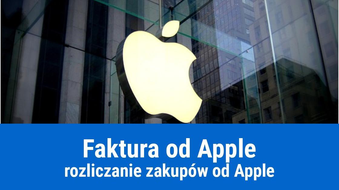 Faktura z Apple, jak rozliczyć?