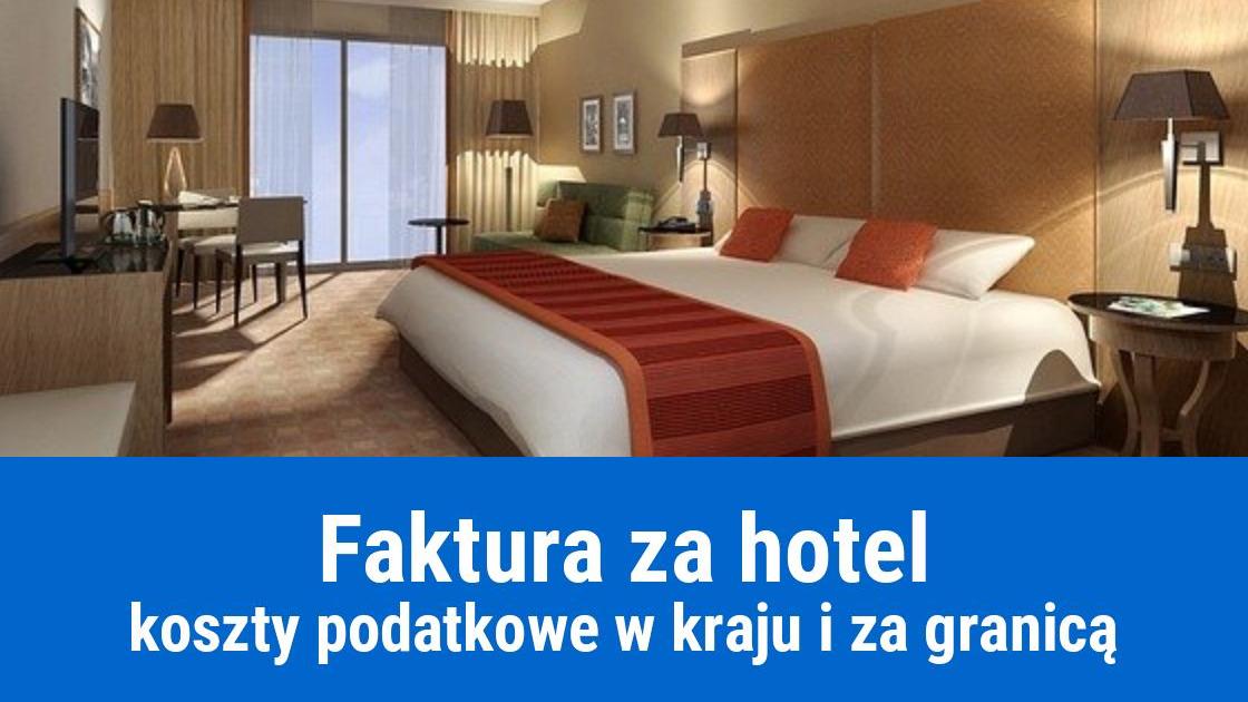 Faktura za hotel w kosztach