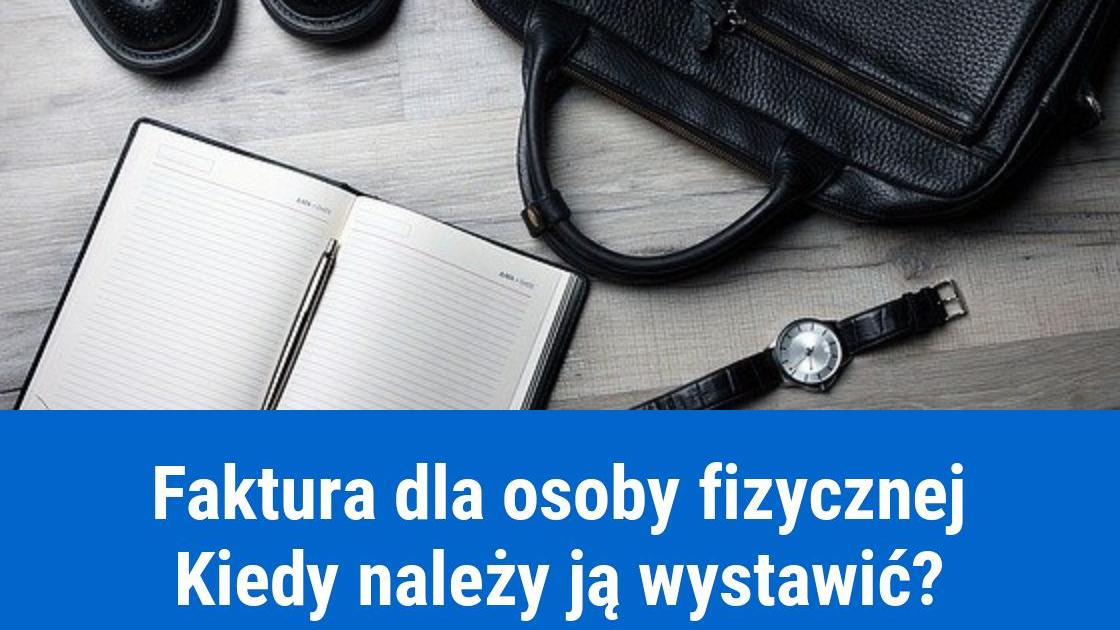 Faktury dla osób fizycznych