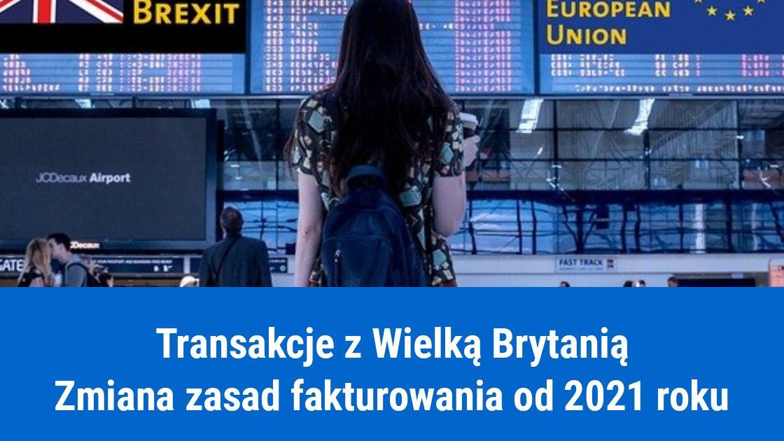 Faktury dla Wielkiej Brytanii