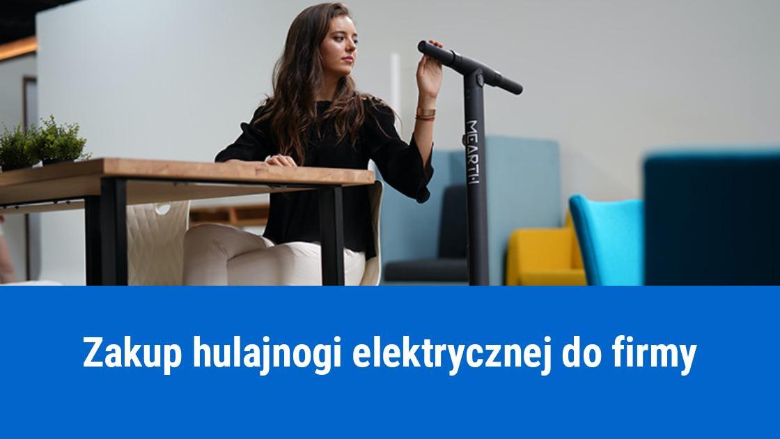 Hulajnoga elektryczna na firmę