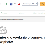 Indywidualna interpretacja z ZUS, jak złożyć wniosek w PUE ZUS?