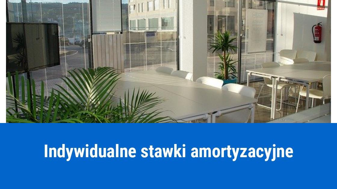 Indywidualne stawki amortyzacji