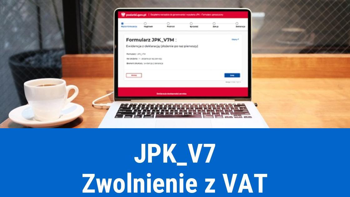 JPK_V7 dla nievatowców