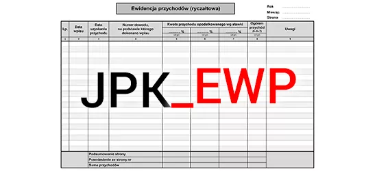 JPK_EWP - JPK dla ryczałtu