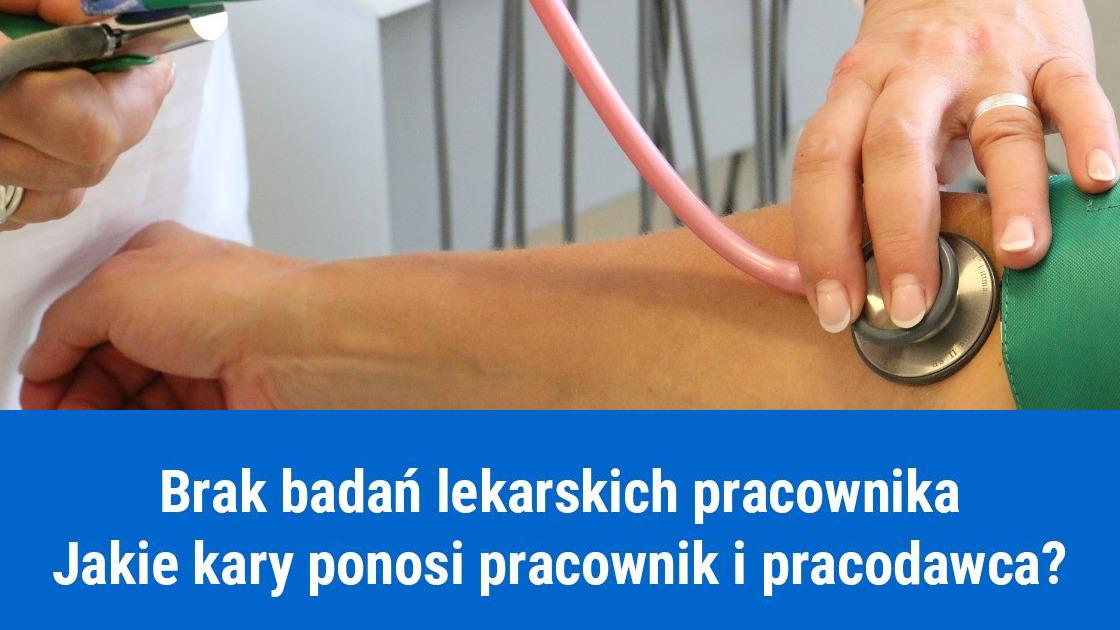 Jaka kara za brak badań okresowych pracownika?