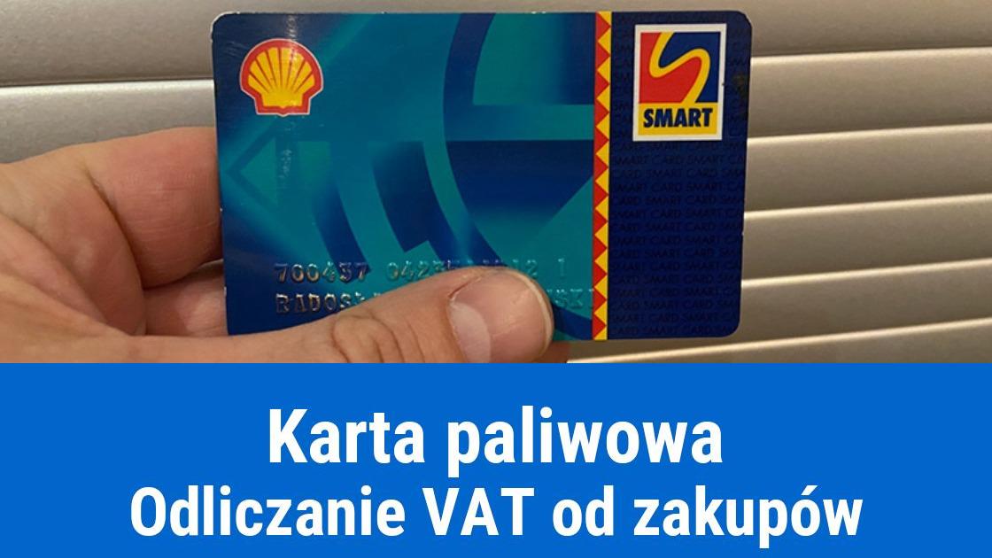 Karta paliwowa, jak zaksięgować VAT?