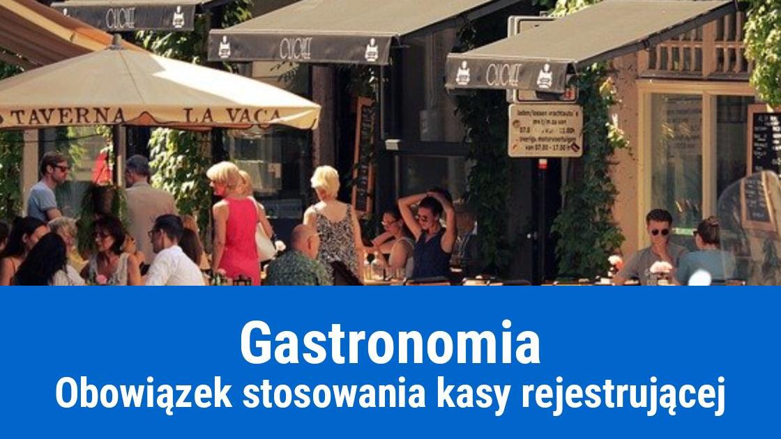 Kasa fiskalna dla gastronomii