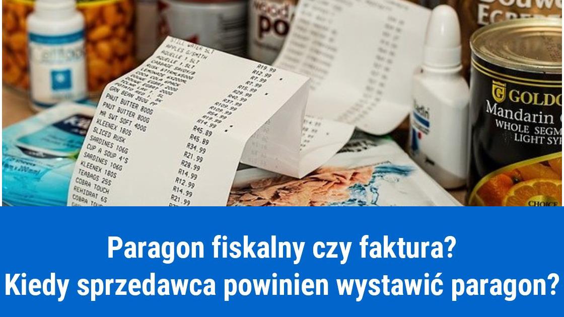 Kiedy można nie wystawić paragonu?