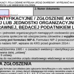 Kiedy składa się zgłoszenie NIP-2?