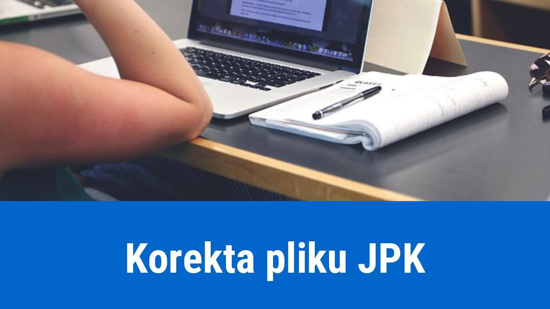 Kiedy składać korektę pliku JPK?