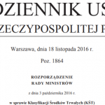 KŚT - Klasyfikacja Środków Trwałych