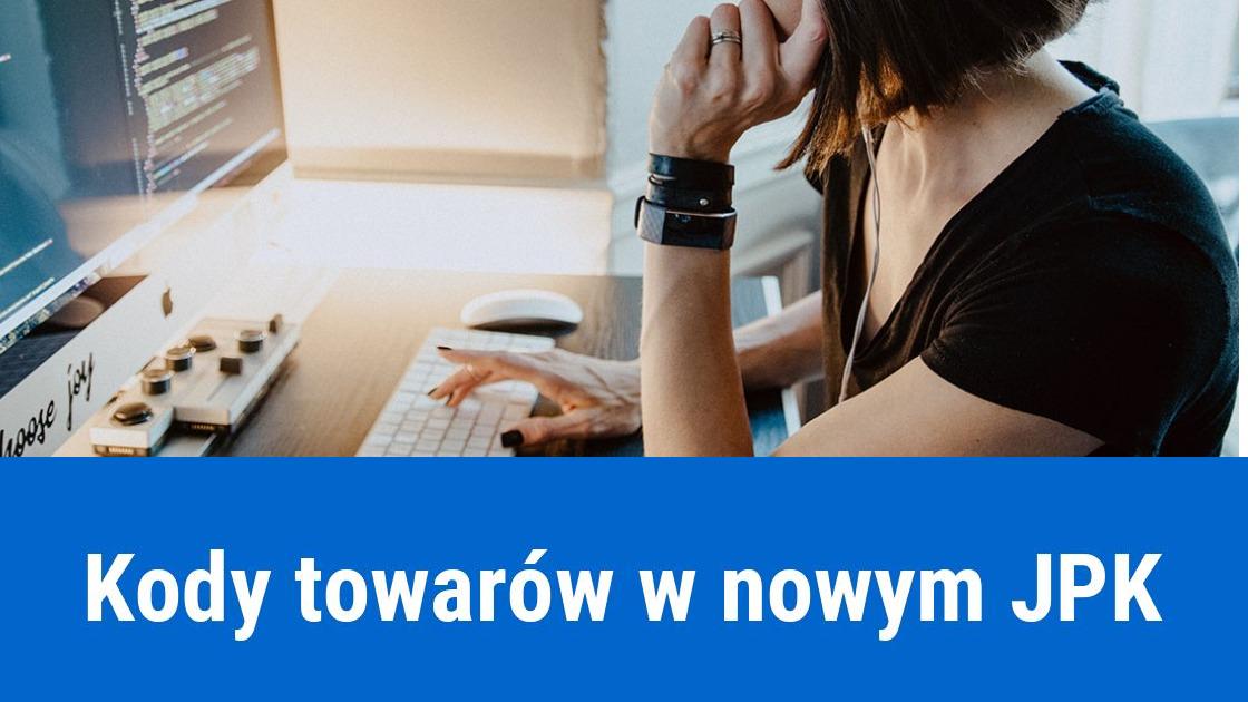 Kody towarów w JPK