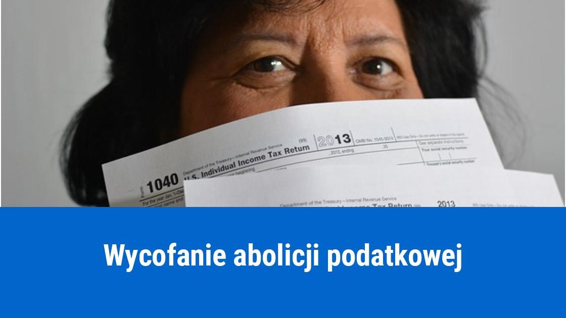Koniec abolicji podatkowej wg Polskiego Ładu