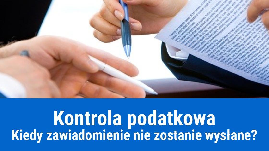 Kontrola podatkowa bez zapowiedzi