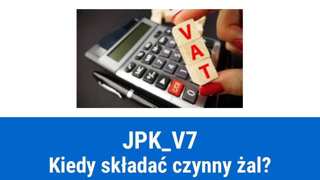 Korekta JPK V7, a czynny żal