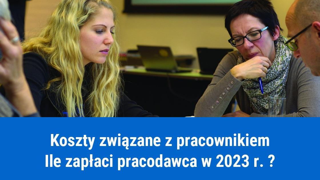 koszty zatrudnienia pracownika 2023