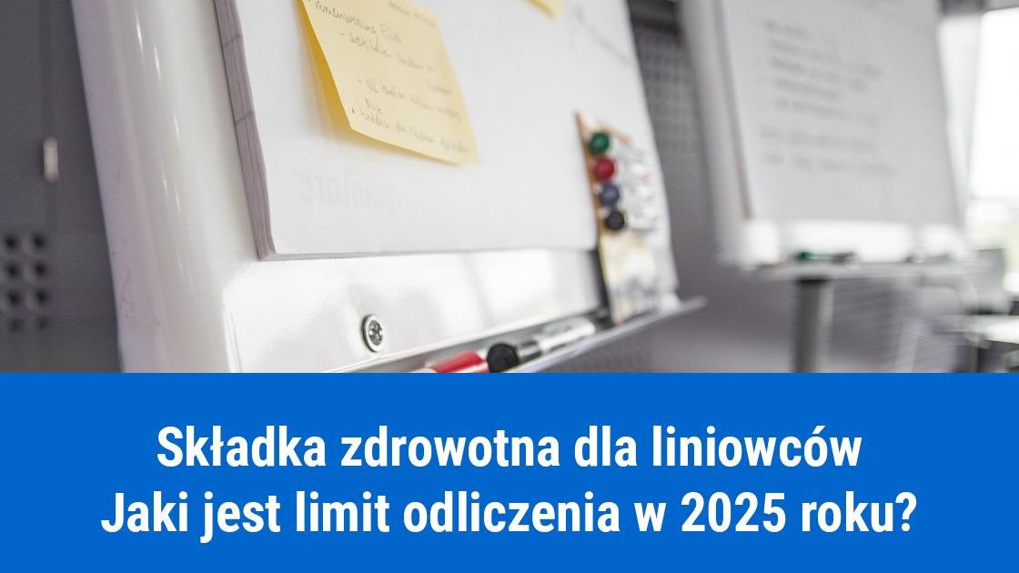 Limit do odliczenia składki zdrowotnej, podatek liniowy 2024