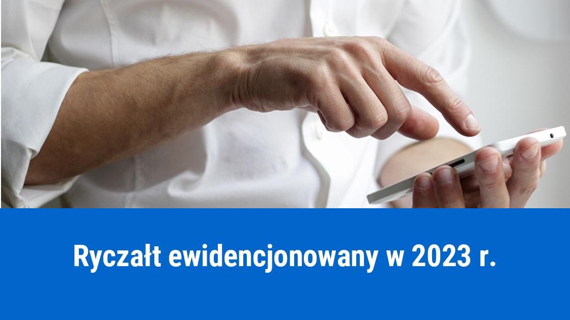 Limit ryczałtu od przychodów ewidencjonowanych 2023