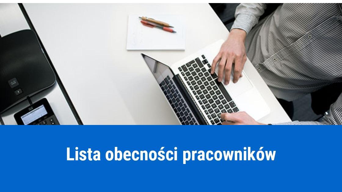 Lista obecności pracowników zgodna z RODO