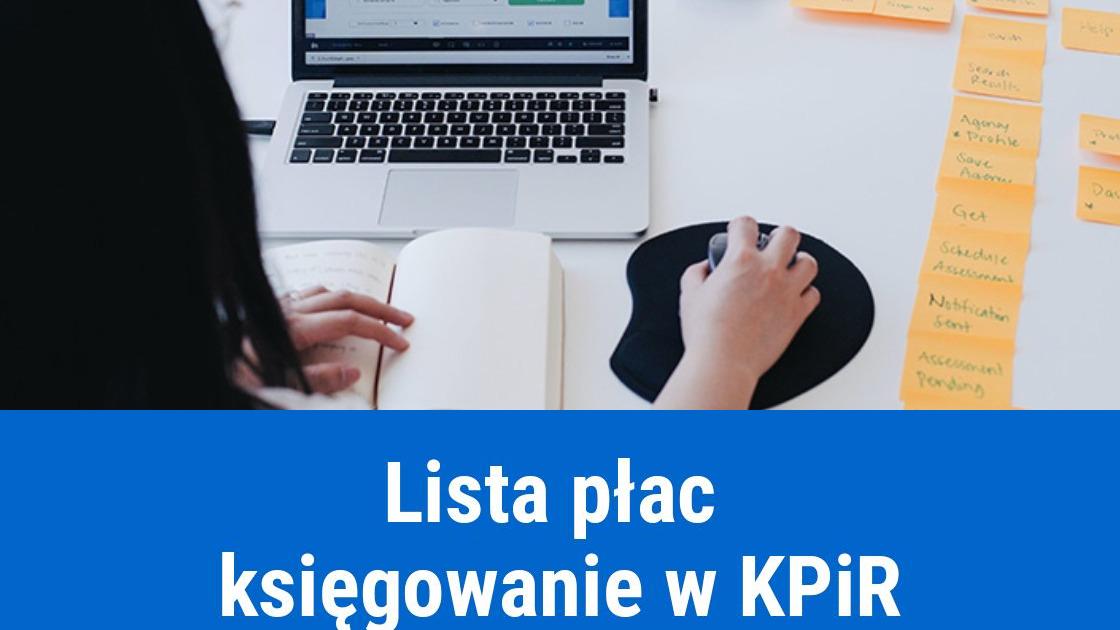 Lista płac w KPiR